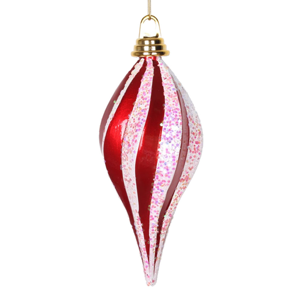 Vickerman Candy Glitter Drop Ornament