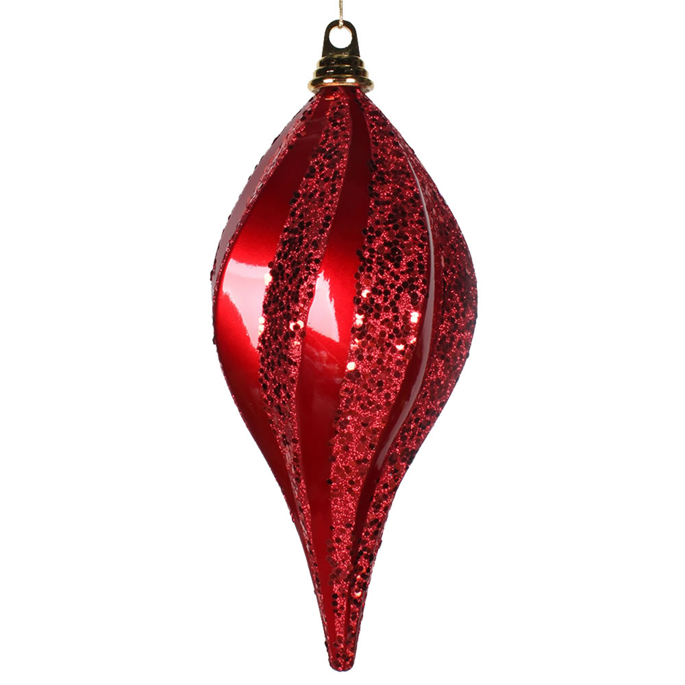 Vickerman Candy Glitter Drop Ornament