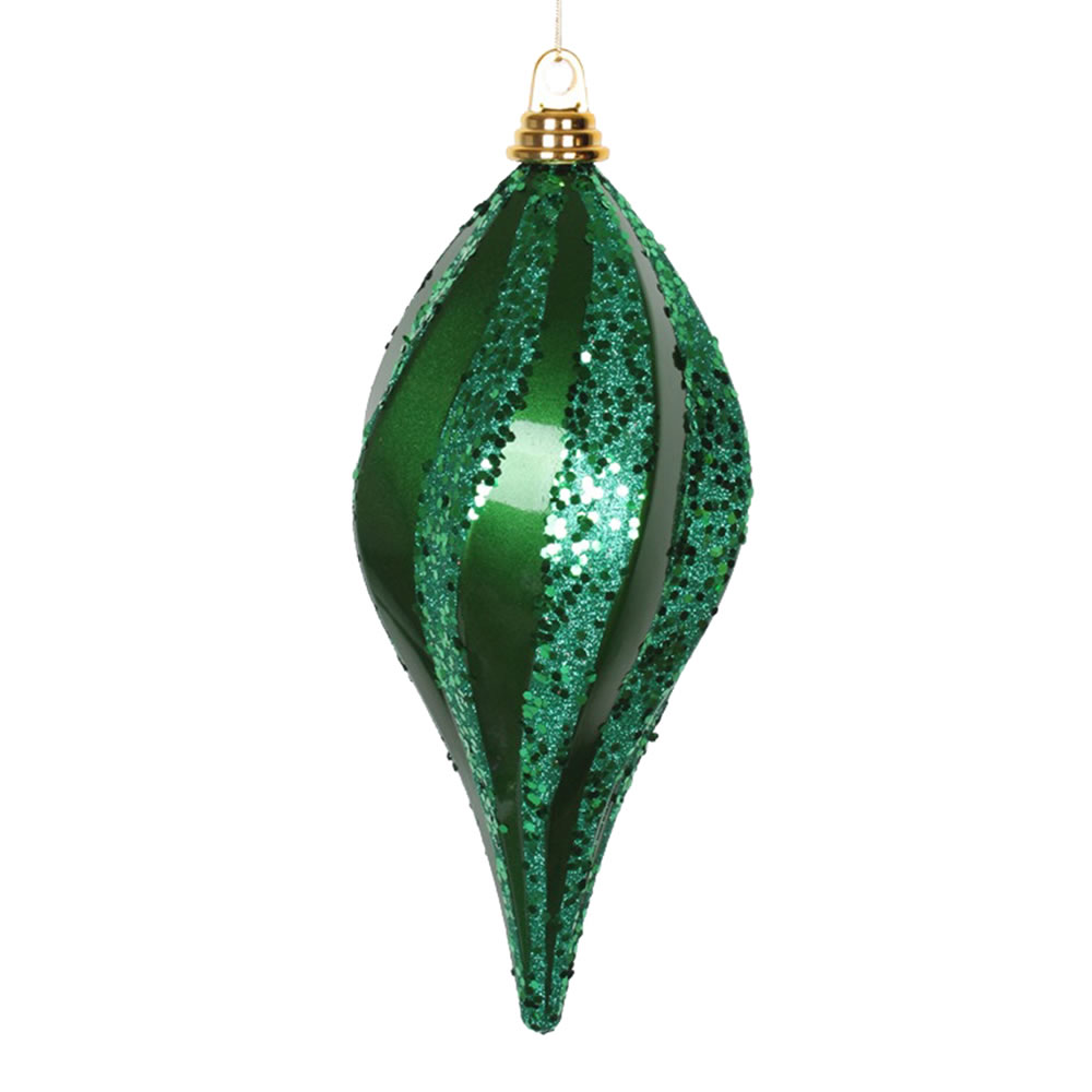 Vickerman Candy Glitter Drop Ornament