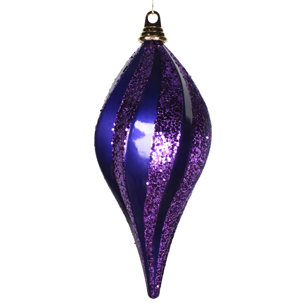 Vickerman Candy Glitter Drop Ornament