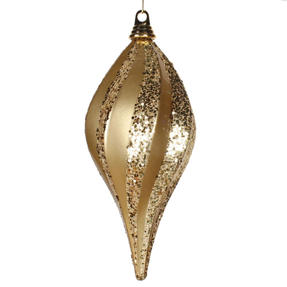 Vickerman Candy Glitter Drop Ornament