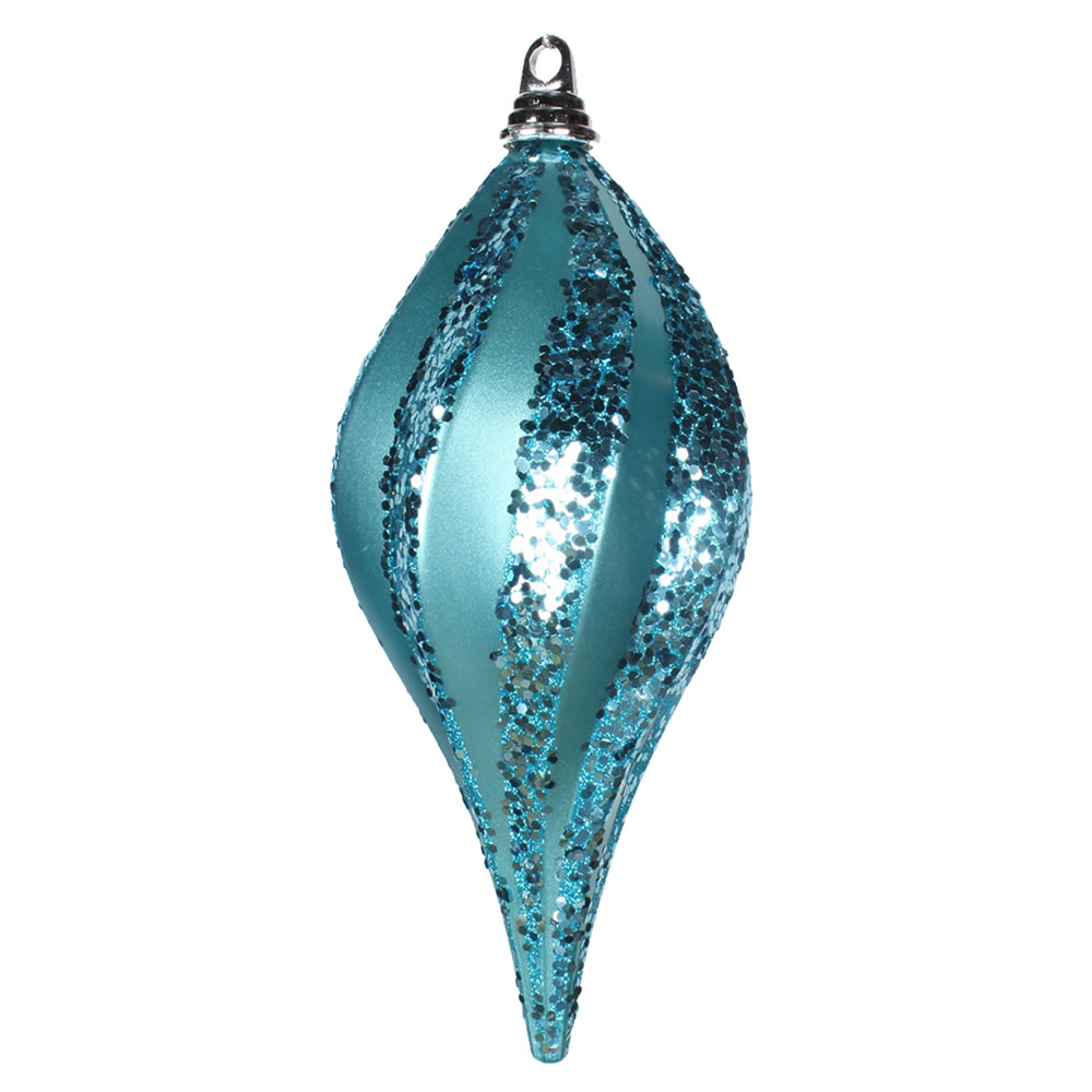 Vickerman Candy Glitter Drop Ornament