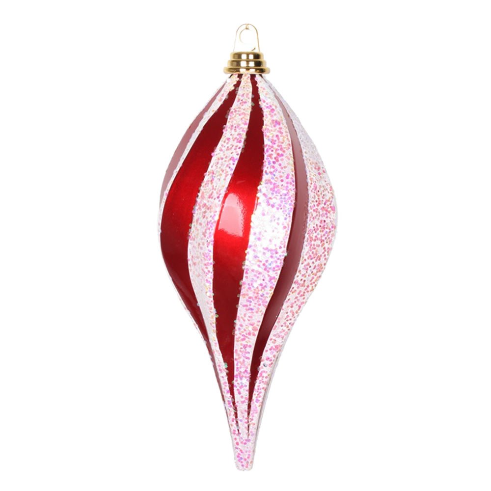 Vickerman Candy Glitter Drop Ornament