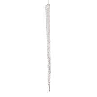 30" Clear Glitter Icicle 2/Bag