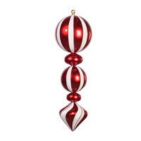 Vickerman 24" Candy Finish Finial Ornament