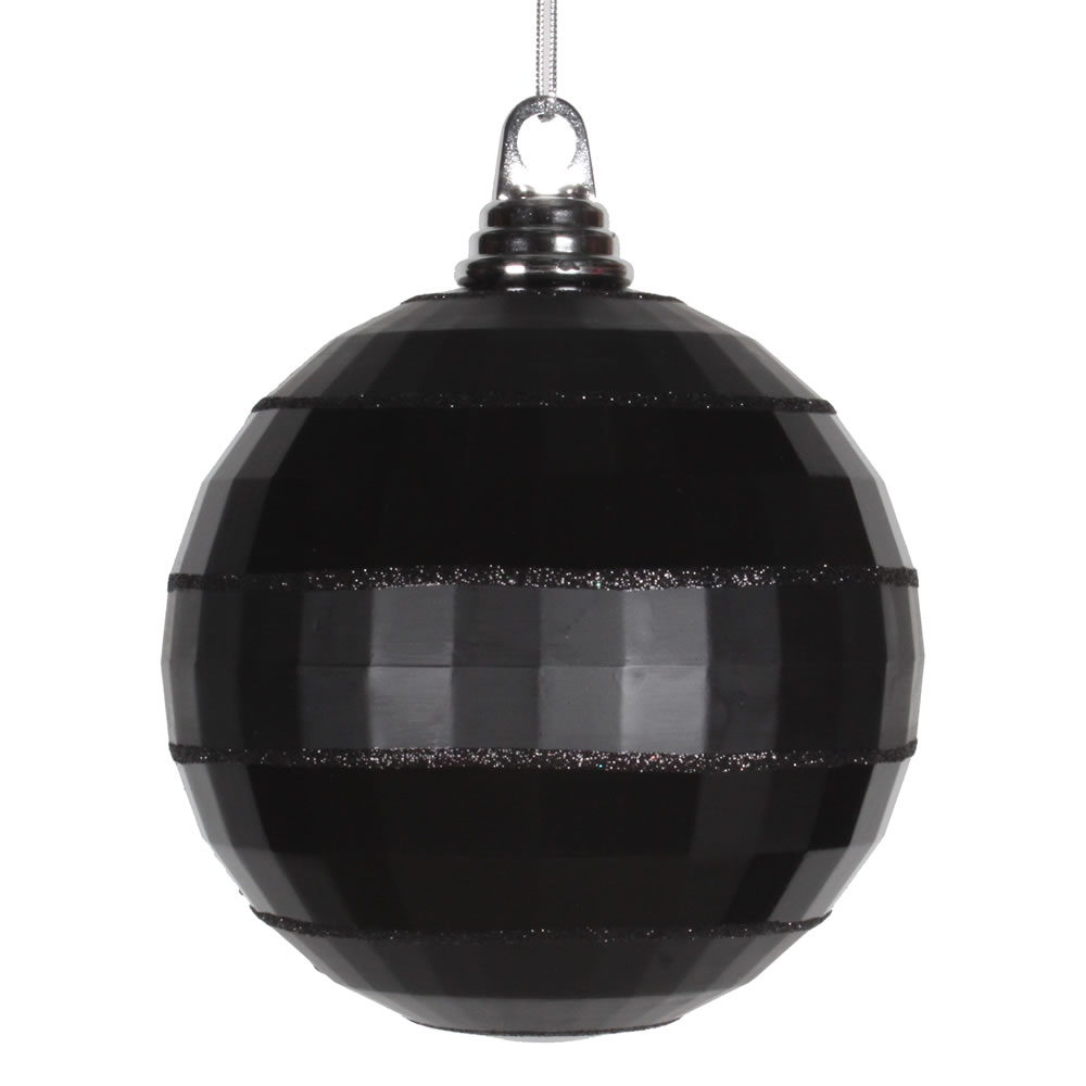 Vickerman Shiny and Matte Mirror Ball Christmas Ornament