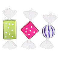 Vickerman 8" Assorted Candy Ornaments 3/Pk