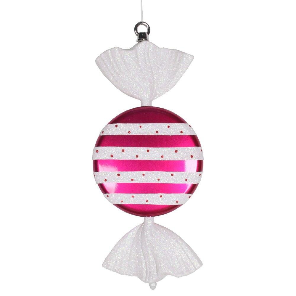 Vickerman 13" Candy Glitter Ornament