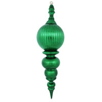 Vickerman 28" Shiny Finial Ornament