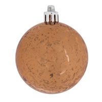 4.75" Mocha Shiny Mercury Ball 4/Bag