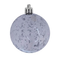 4.75" Pewter Shiny Mercury Ball 4/Bag