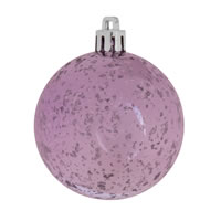 4.75" Lavender Shiny Mercury Ball 4/Bag