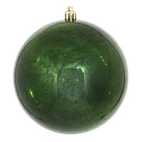4.75" Moss Green Shiny Mercury Ball 4/Bg