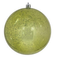 4.75" Lime Shiny Mercury Ball 4/Bag