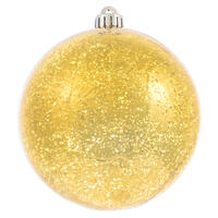 6" Honey Gold Shiny Mercury Ball 4/Bag