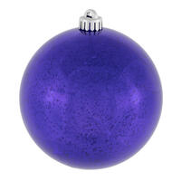 6" Purple Shiny Mercury Ball 4/Bag