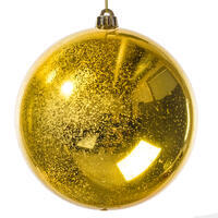 8" Gold Shiny Mercury Ball