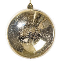8" Champagne Shiny Mercury Ball