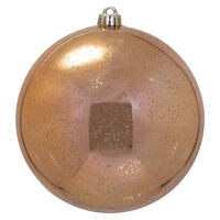 8" Rose Gold Shiny Mercury Ball