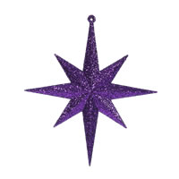 Vickerman Glitter Bethlehem Star Ornament