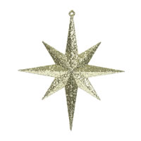 Vickerman Glitter Bethlehem Star Ornament