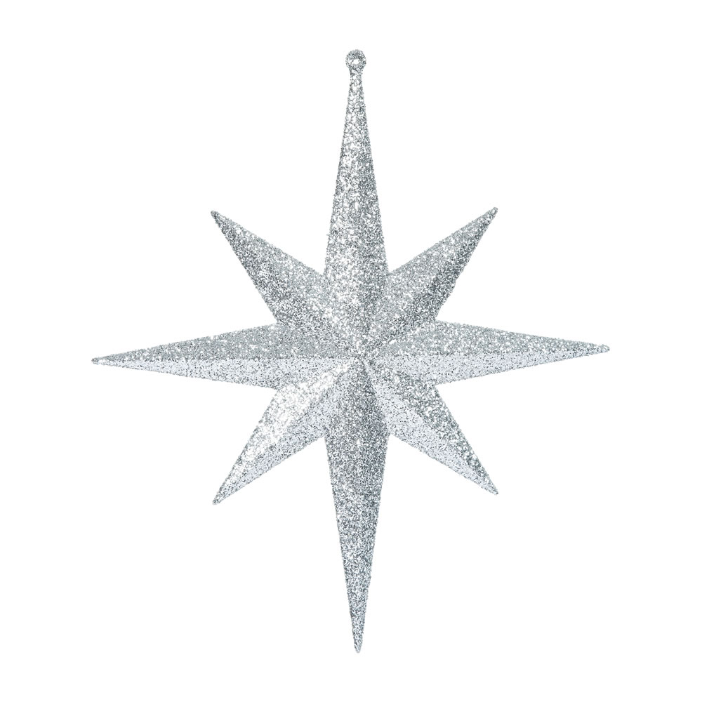 Vickerman Glitter Bethlehem Star Ornament