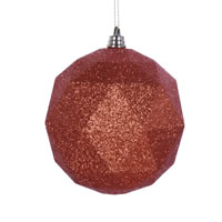 Vickerman 6" Geometric Ball Ornament