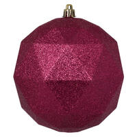 Vickerman 4.75" Geometric Ball Ornament