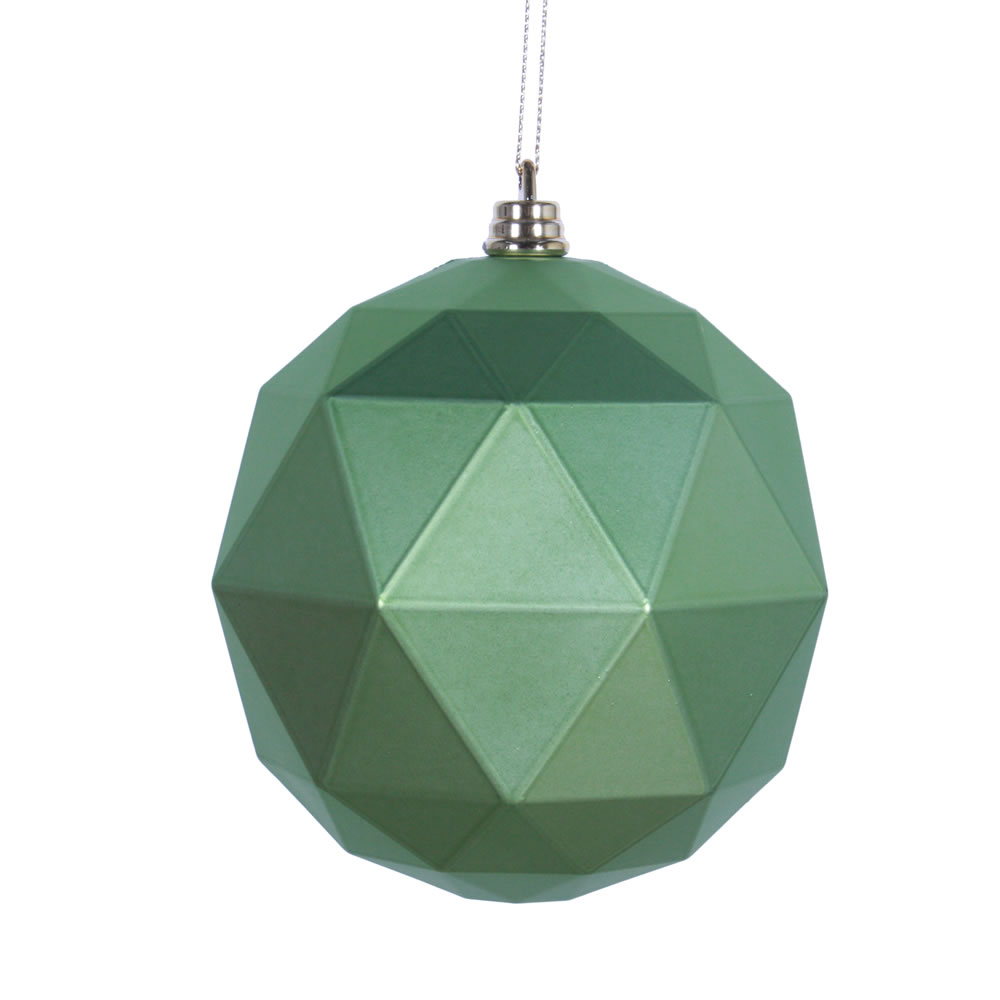 Vickerman 8" Geometric Ball Ornament