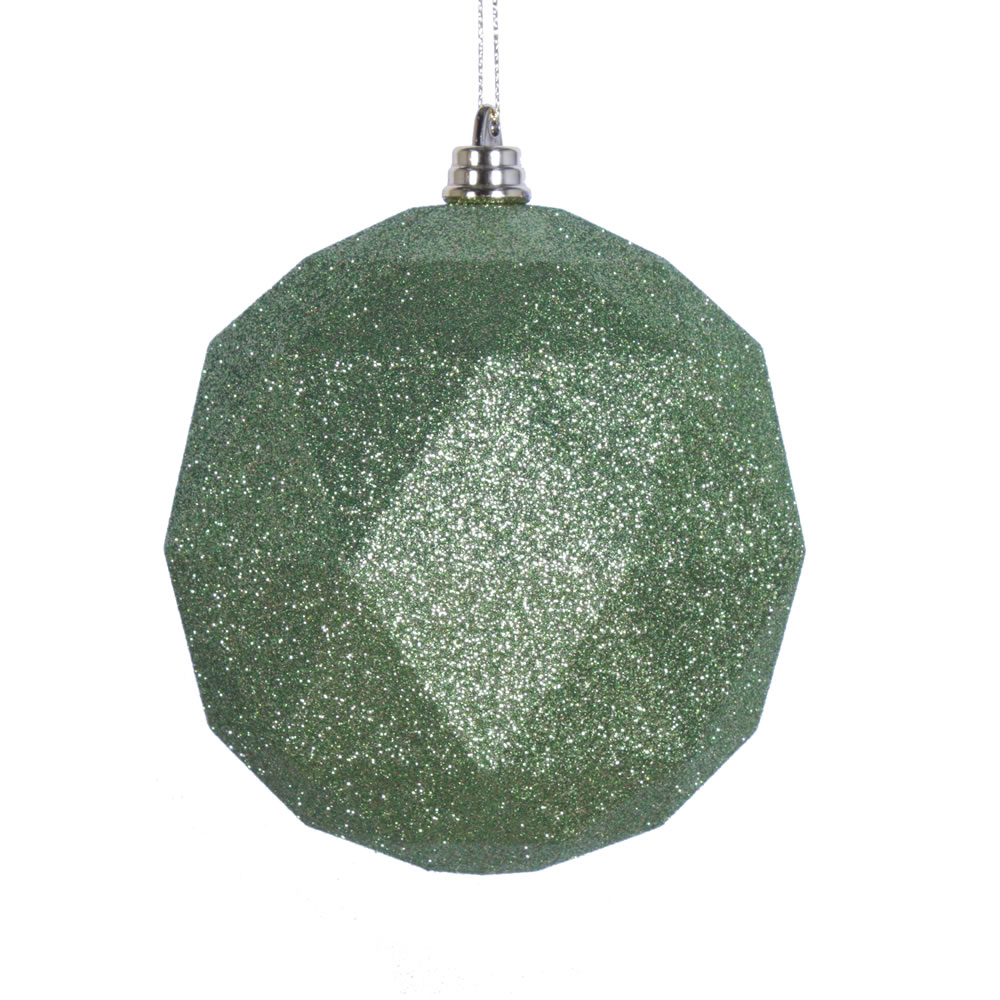 Vickerman 8" Geometric Ball Ornament
