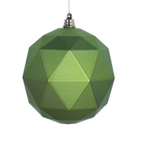 Vickerman 4.75" Geometric Ball Ornament