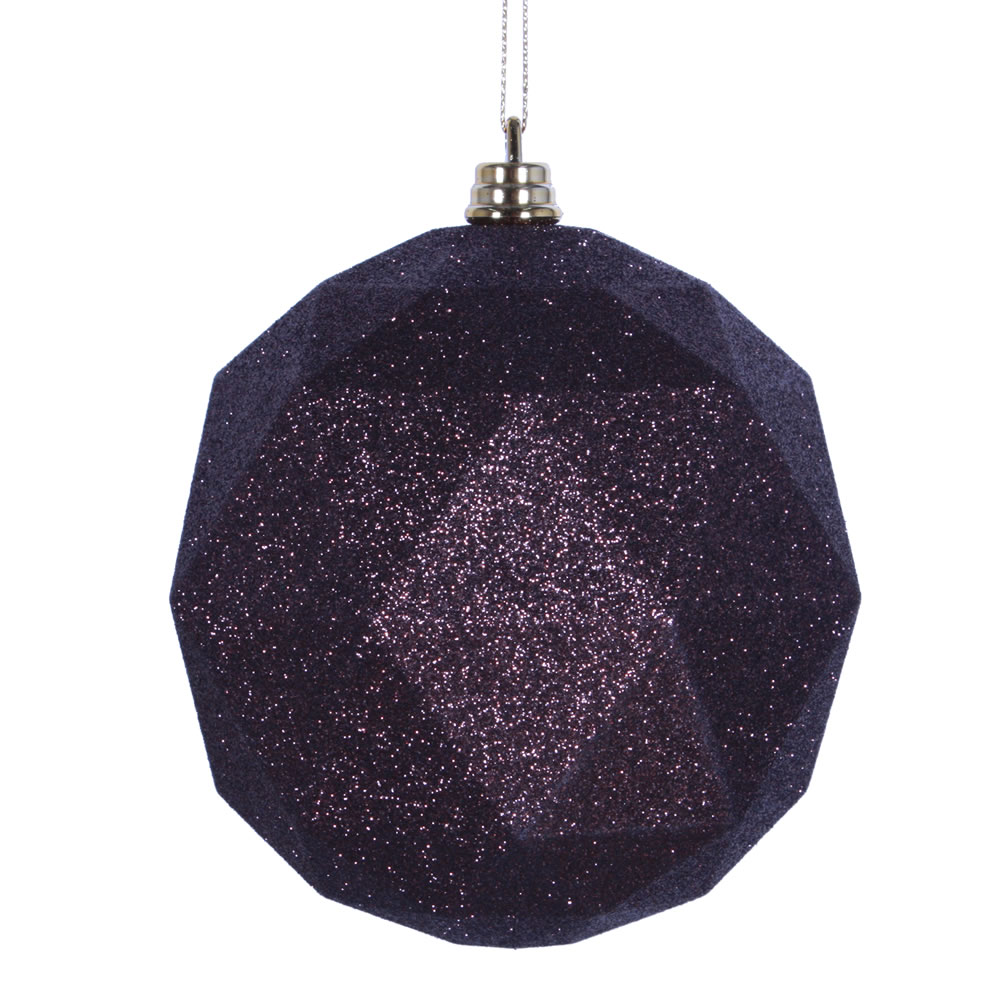 Vickerman 8" Geometric Ball Ornament