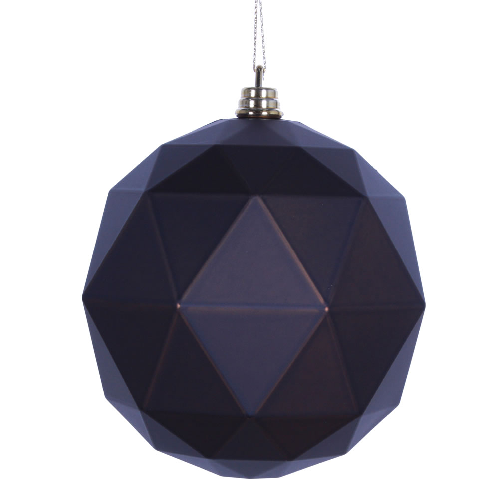 Vickerman 6" Geometric Ball Ornament
