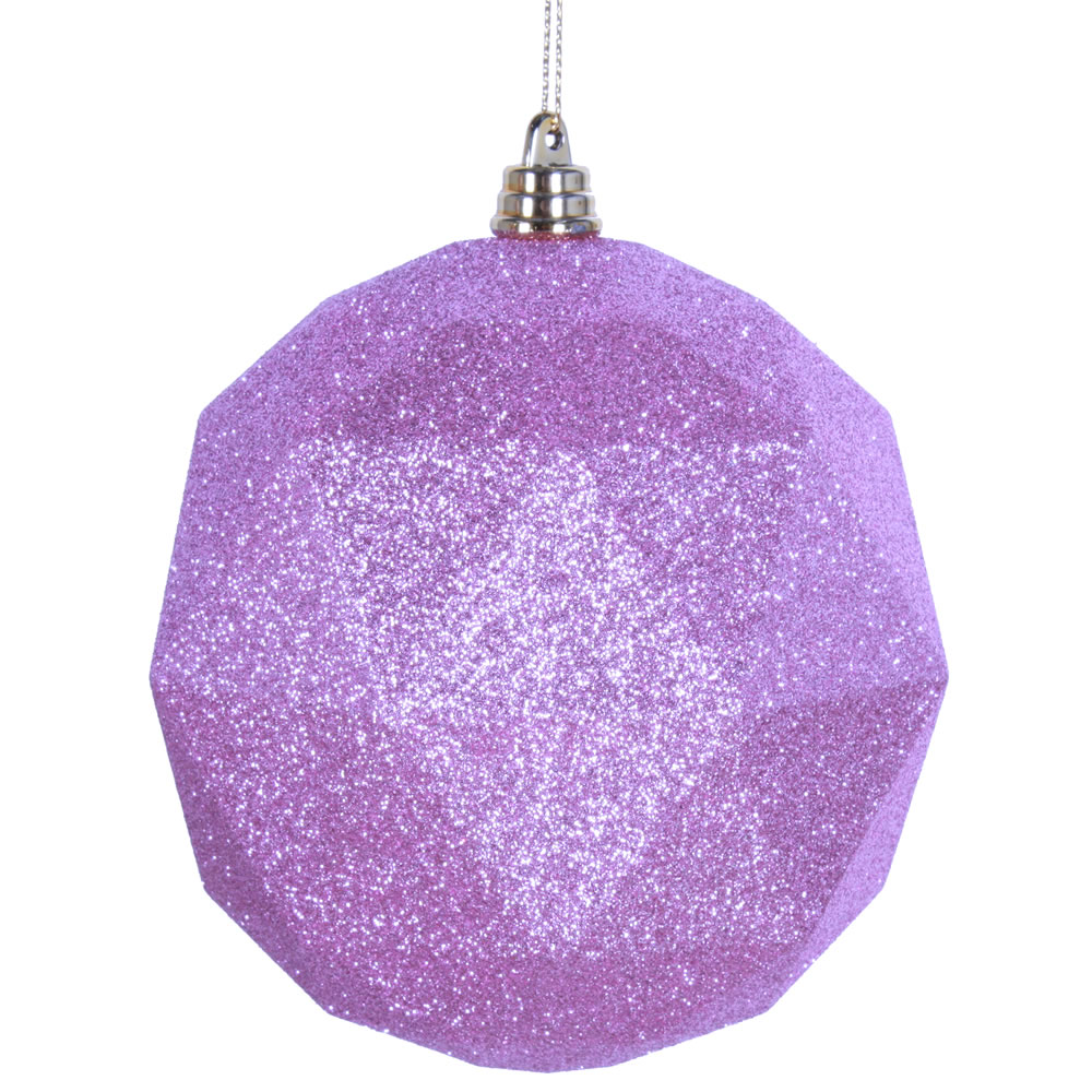 Vickerman 8" Geometric Ball Ornament