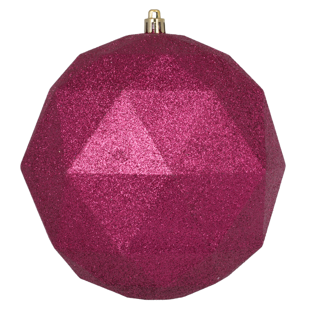 Vickerman 6" Geometric Ball Ornament