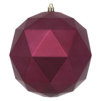 Vickerman 6" Geometric Ball Ornament