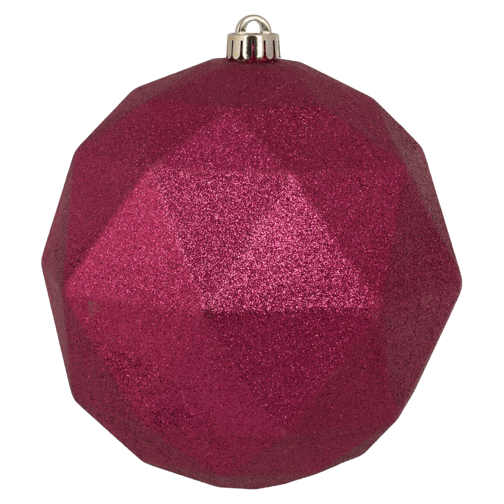 Vickerman 8" Geometric Ball Ornament