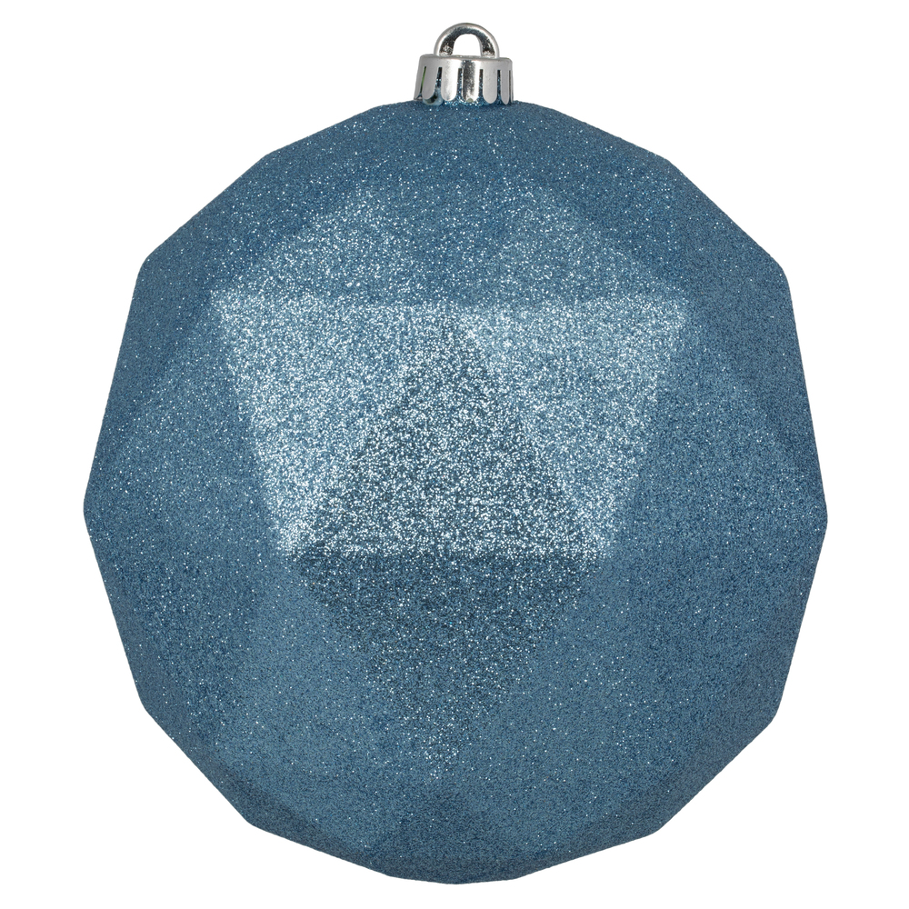 Vickerman 8" Geometric Ball Ornament