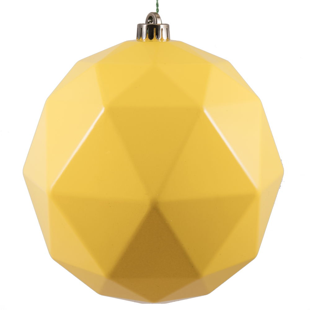 Vickerman 8" Geometric Ball Ornament