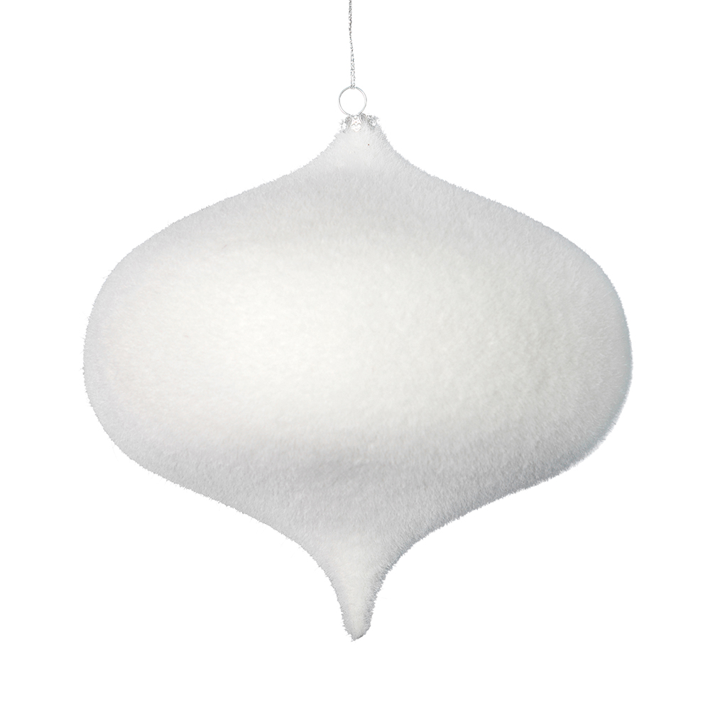 Vickerman 6" Flocked Onion Ornament