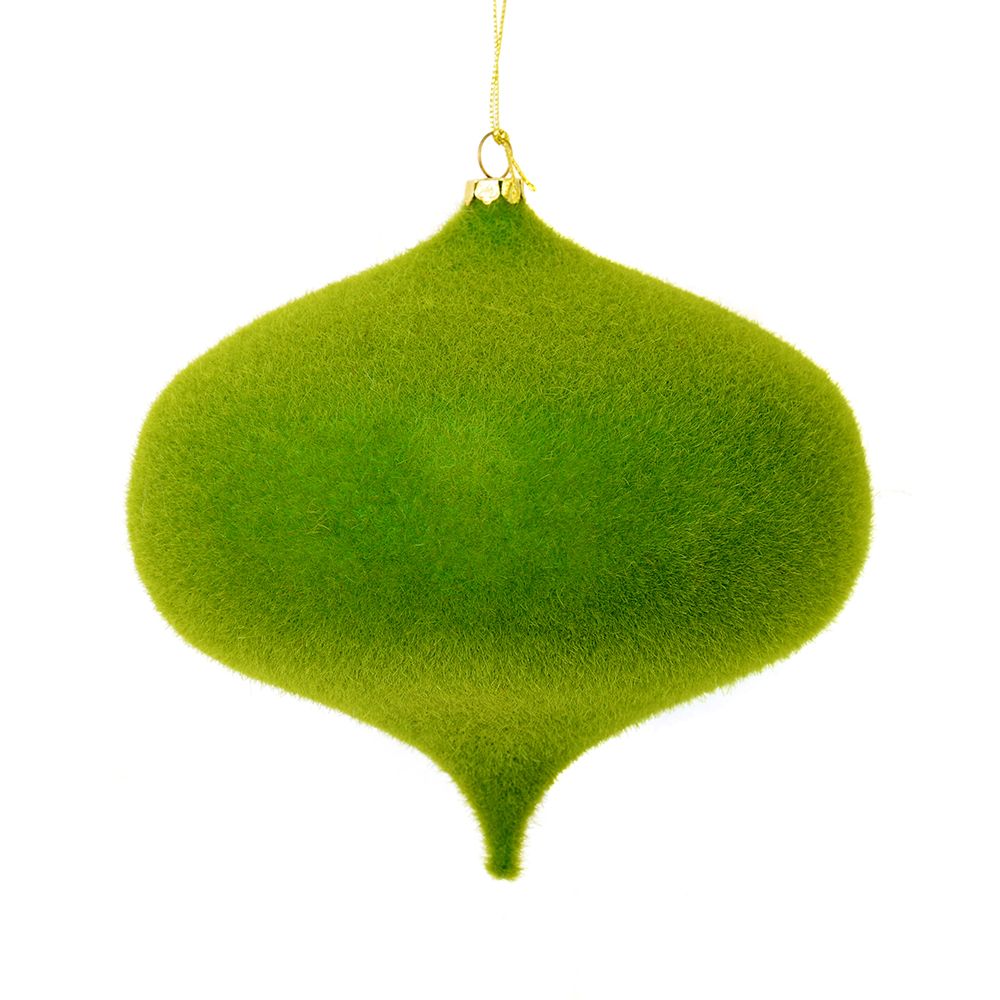 Vickerman 6" Flocked Onion Ornament