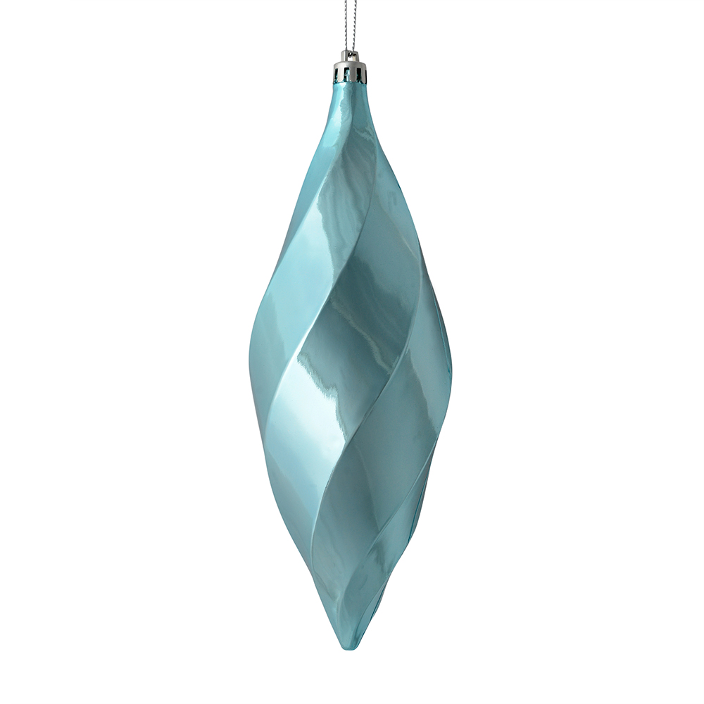 Vickerman 8" Swirl Finial Ornament