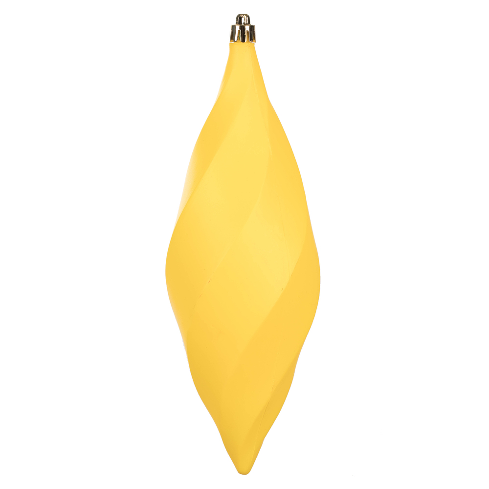 Vickerman 8" Swirl Finial Ornament