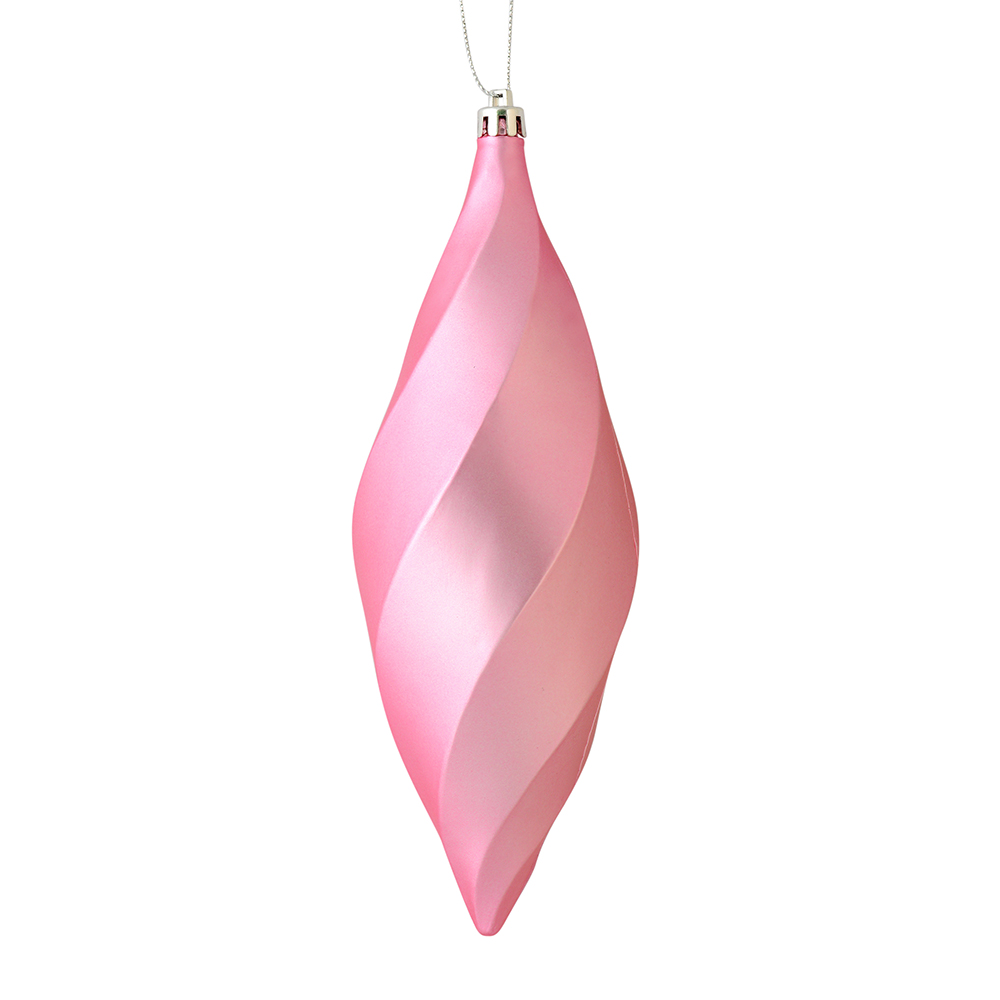 Vickerman 8" Swirl Finial Ornament