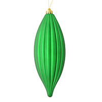 Vickerman 8" Line Finial Ornament