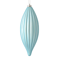 8" Baby Blue Matte Line Finial 4/Bag