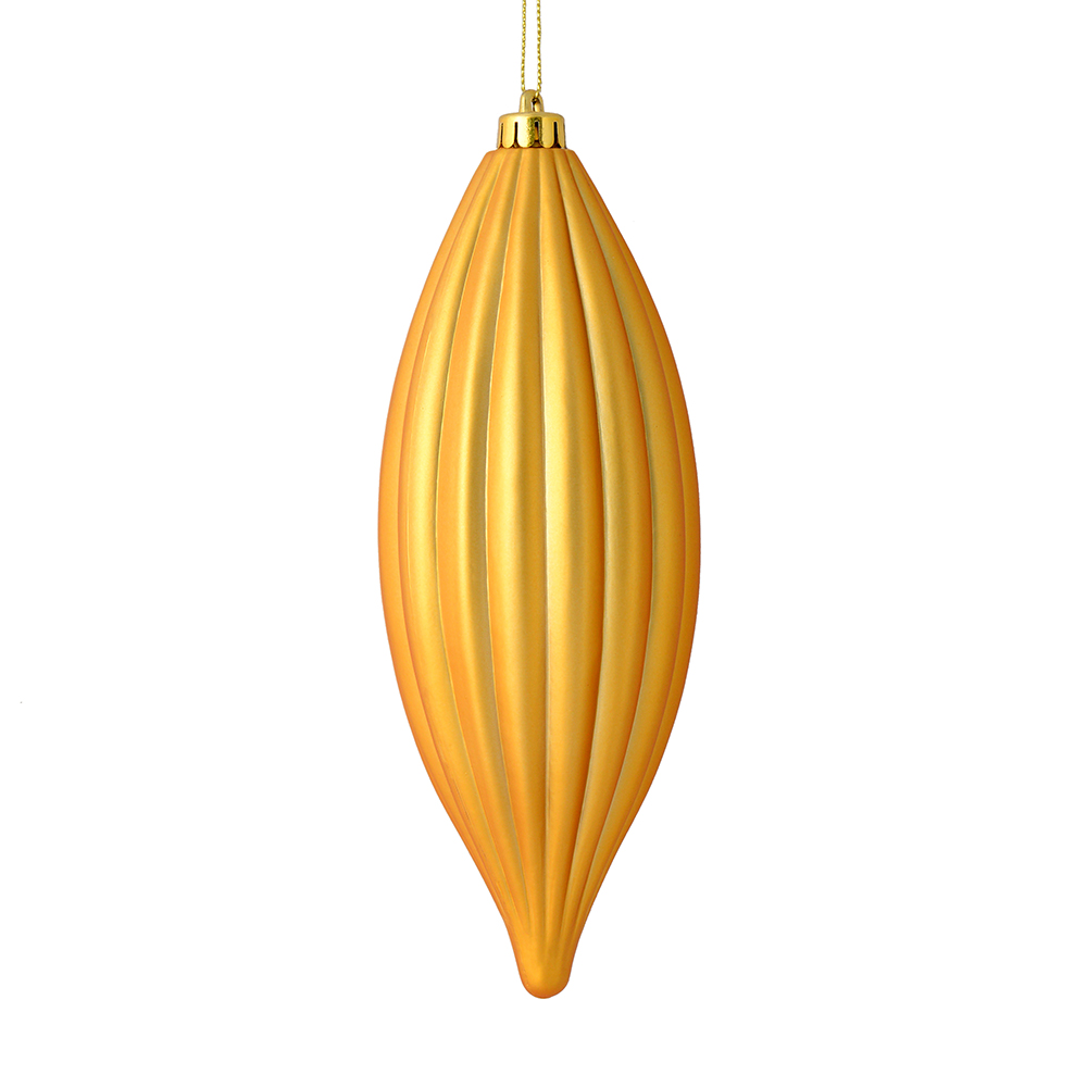 Vickerman 8" Line Finial Ornament