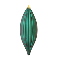 8" Sea Blue Matte Line Finial 4/Bag