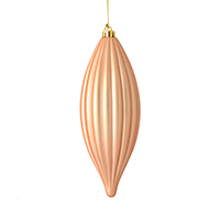 8" Café Latte Matte Line Finial 4/Bag