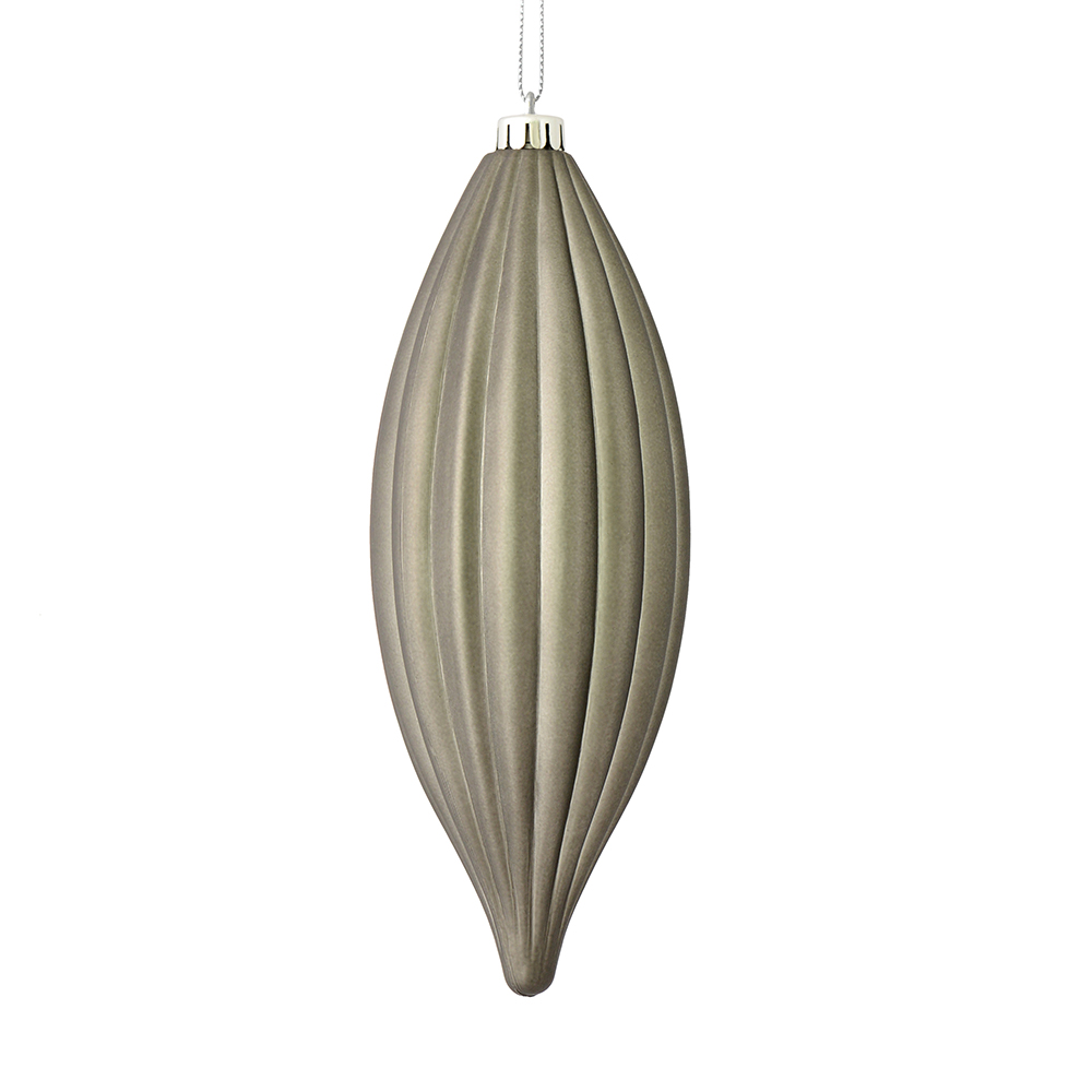 Vickerman 8" Line Finial Ornament